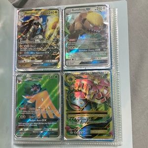 Blue Pikachu Binder with 30+ Pokémon Cards